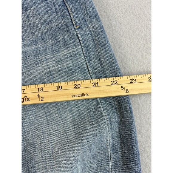 Levis 501 Jeans 34x27 Blue Button Fly Regular Fit Straight Leg Light Tag 34x30 - Picture 6 of 15